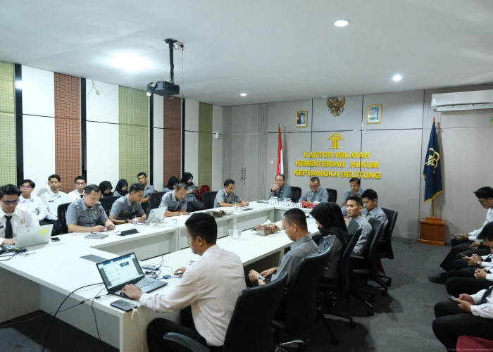 Penguatan Regulasi KI, Kanwil Kemenkum Babel Koordinasi Pembentukan Perda di Bangka Selatan