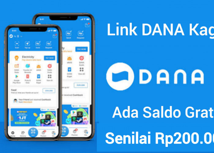 Link DANA Kaget Terbaru, Raih Saldo Gratis Hingga Rp200.000 Langsung Klaim Sekarang 