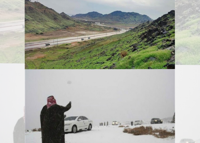 Selain Turun Salju, Gurun Pasir di Arab Saudi Ikut Menghijau, Tanda Kiamat yang Disampaikan Rasulullah SAW