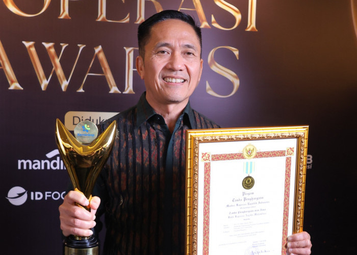Ratu Dewa Terima Bakti Koperasi Nayaka Mahambara di Koperasi Award 2026: Beri Kontribusi Besar