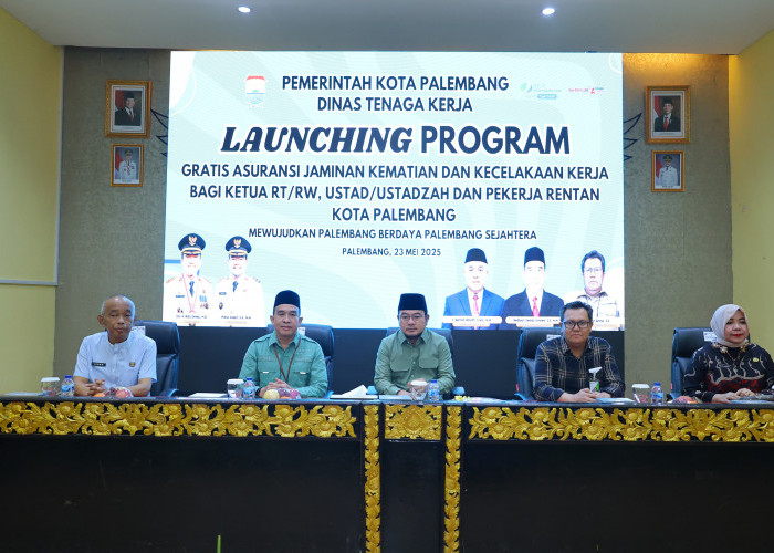Prima Salam Berikan Perlindungan Jamsostek kepada 3.081 Pekerja Rentan di Palembang
