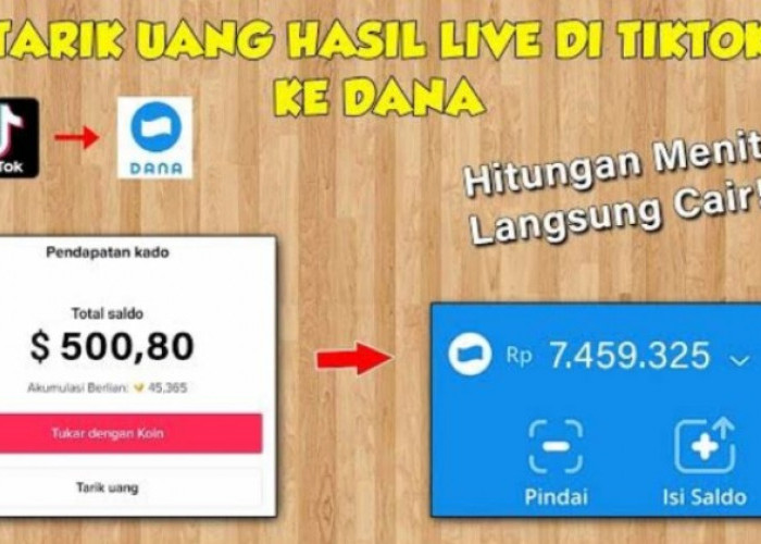 Saldo DANA Gratis hingga Jutaan Rupiah, Pakai Aplikasi Penghasil Rupiah dengan Live TikTok Edisi Weekend