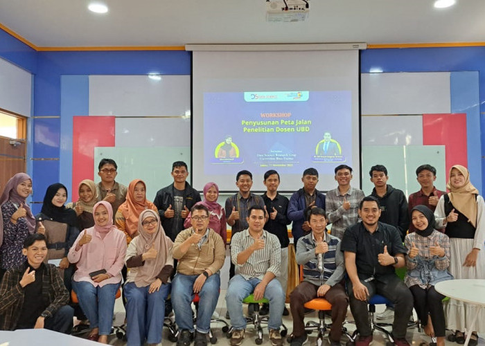 Data Science Research Group UBD Palembang Adakan Workshop Secara Hybrid