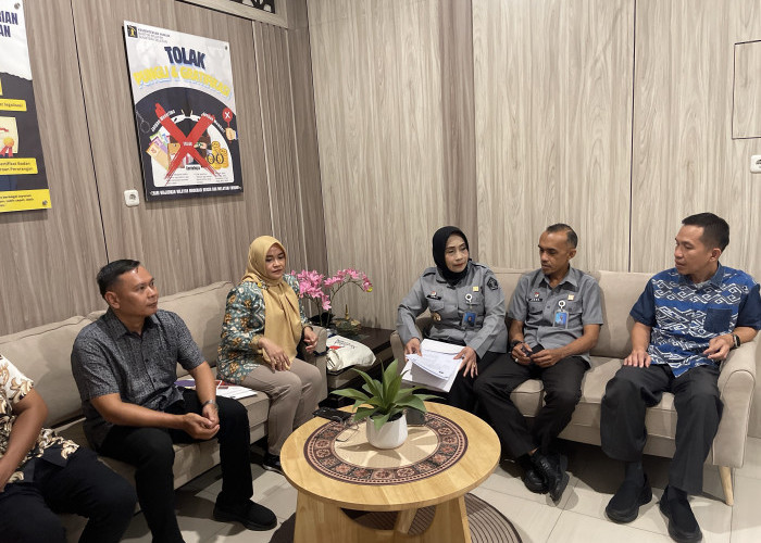 Dorong Kemudahan Akses Layanan KI, Kemenkum Sumsel Terima Koordinasi Bapperida OKU Timur