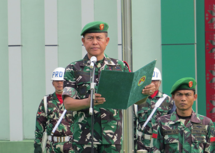 Kasdim OKI Pimpin Peringatan Upacara Hari Kebangkitan Nasional 2025