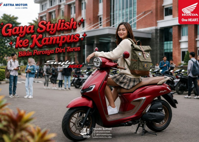 Honda Stylo 160 Jadi Pilihan Anak Muda, Padukan Gaya Modern dan Performa Tangguh