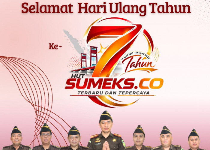 Kepala Kejari Palembang Mengucapkan HUT ke-7 SUMEKS Tahun 2026