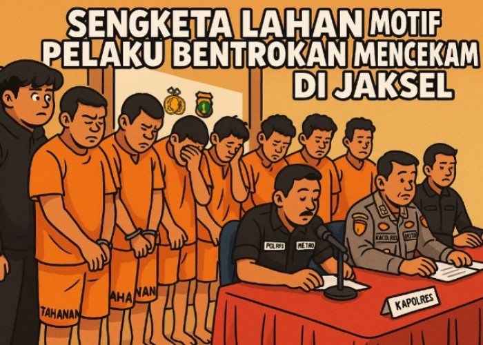 Konflik Agraria Jadi Motif 10 Tersangka Bentrokan Dua Kelompok Mencekam di Jakarta Selatan