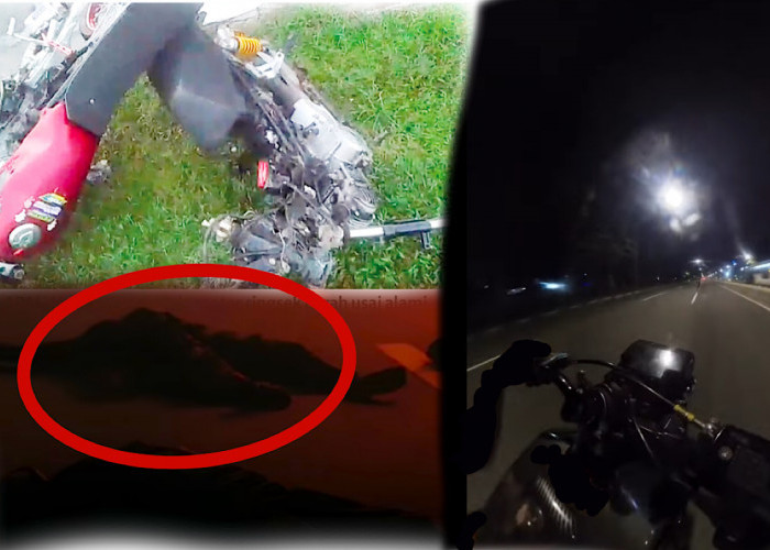 NGERI, Balapan Liar di Belitang Sepeda Motor ‘Adu Kambing’ 2 Pengendara Terkapar Tanpa Nyawa