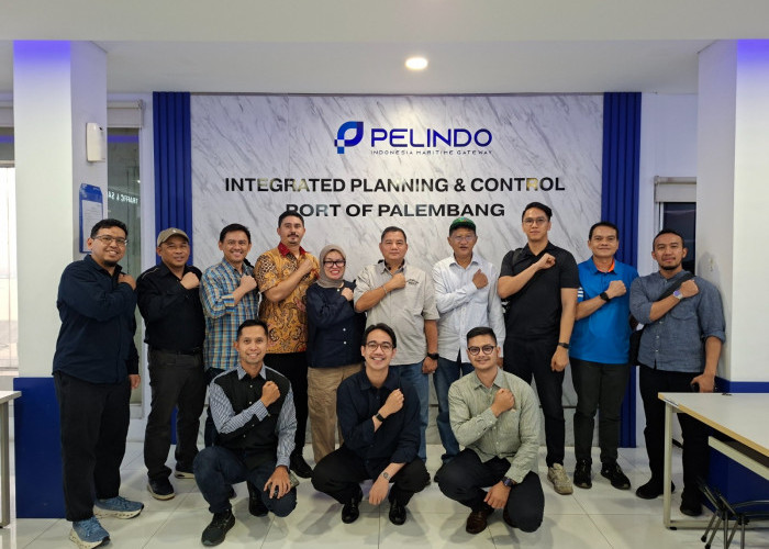 Pelindo Regional 2 Palembang Terima Site Visit Danantara, Tinjau Aspek Logistik di Pelabuhan Boom Baru