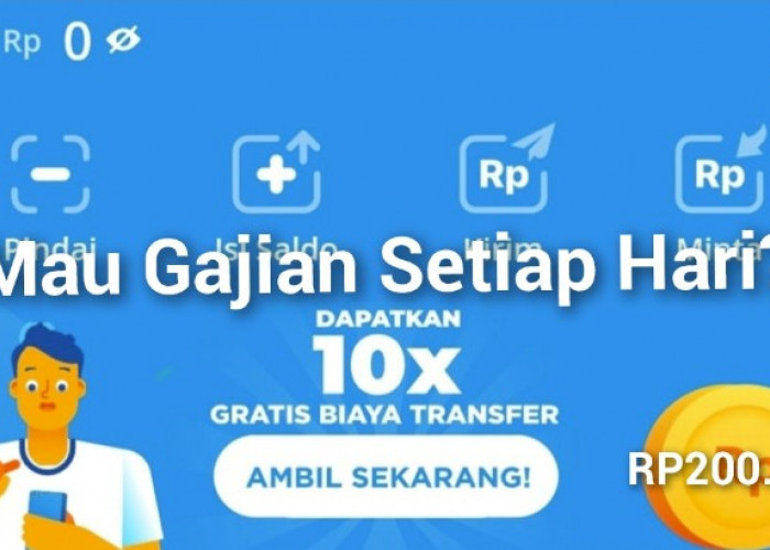 Mau Gajian Setiap Hari? Yuk Klaim Link Saldo DANA Kaget Rp220.000 'No Ribet-Ribet'