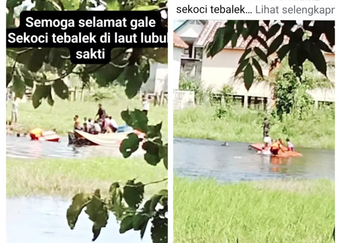 Speedboat Terbalik Saat Ramaikan Wisata Air di Ogan Ilir, 9 Penumpang dan 1 Sopir Tercebur ke Sungai