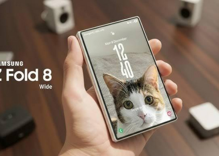 Ponsel Lipat Samsung Galaxy Z Fold 8 Wide Segera Rilis Bawa Tampilan Layar Luas dengan Teknologi OLED Canggih