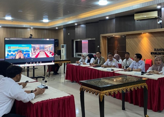 Kanwil Kemenkum Sumsel Harmonisasikan Tiga Raperbup Strategis Banyuasin