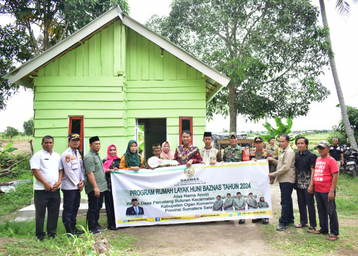 Pemkab OKI Wujudkan Impian, Gubuk Reyot Kakek Amrin Kini Menjadi Rumah Layak Huni