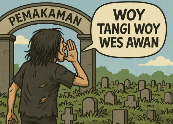 Aksi Kocak ODGJ Teriak 'Woy Tangi Woy Wes Awan' di TPU Terekam Kamera, Netizen Sakit Perut