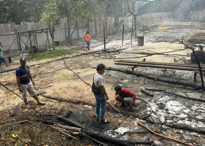 Korban Kebakaran Sumur Minyak Ilegal di Bayung Lencir Muba Bertambah, Sudah 5 Pekerja Tewas