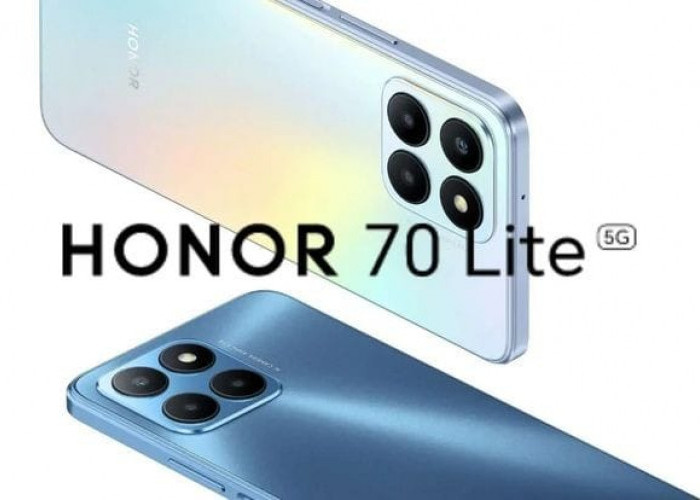 Honor 70 Lite HP Android 2 Jutaan Speknya Kelas High-End, Suport Konektivitas 5G