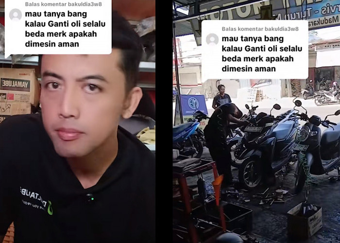 Gonta Ganti Oli Beda Merek Apakah Aman Buat Mesin Sepeda Motor, Ini Jawabannya?