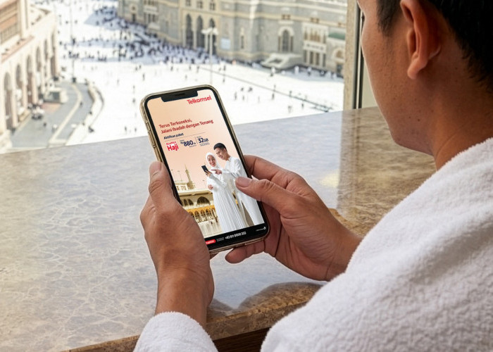 Ibadah Haji Tenang dengan Paket RoaMAX Haji Telkomsel, Kuota Hingga 42GB, 2GB di Indonesia + 1GB di Transit 