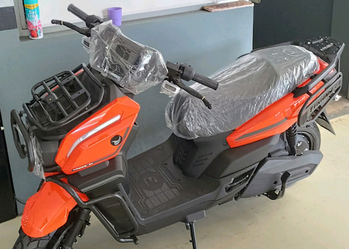 Indomobil eMotor Tyranno Punya Tarikan Awal Agresif Tapi Aman Buat Pemula, Punya 3 Mode Berkendara Nyaman  