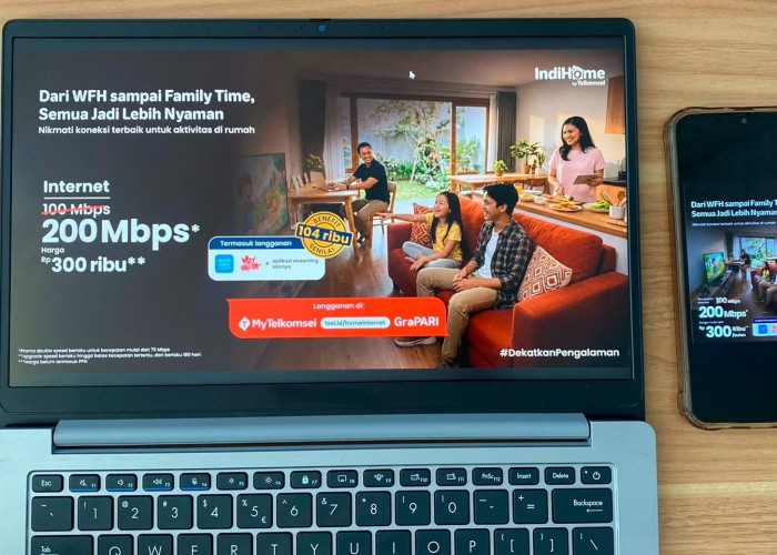 Telkomsel Hadirkan Promo IndiHome 200 Mbps Mulai Rp300 Ribu per Bulan untuk Pelanggan di Sumbagsel