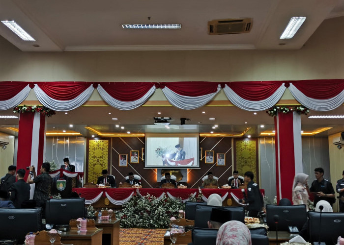 DPRD Prabumulih Simak Pidato Prabowo, Swasembada Beras dan Hilirisasi Jadi Sorotan Utama