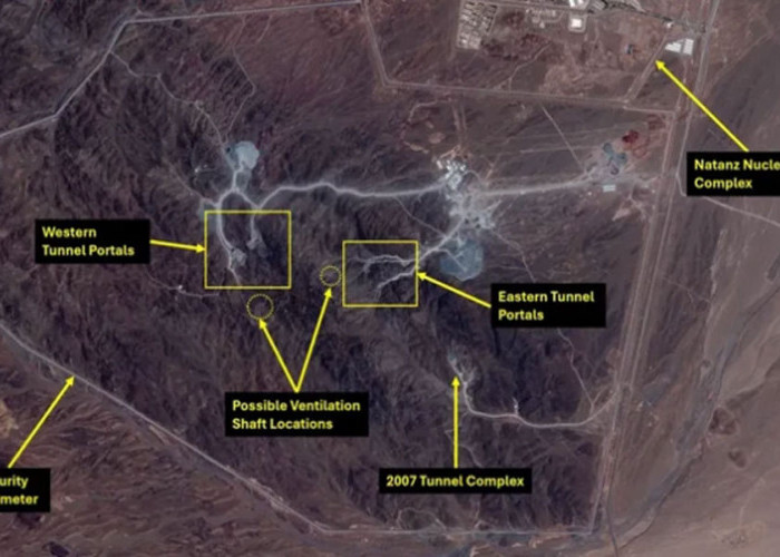 Iran Percepat Pembangunan Fasilitas Nuklir di Bawah Gunung, Kedalamannya Mencengangkan