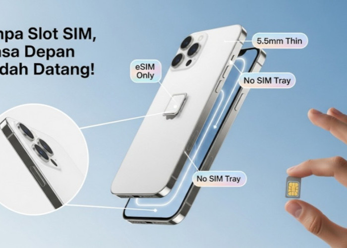 iPhone 17 Air Resmi Gunakan eSIM? Gak Ada Slot SIM Fisik Sama Sekali, Siap-siap Kaget!