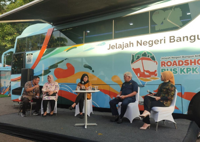 Roadshow Bus KPK di Palembang, Beri Sosialisasi Secara Efektif Cegah Korupsi