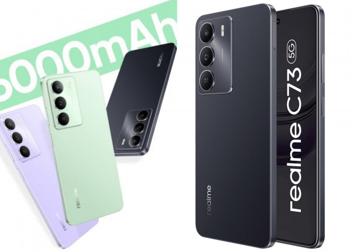 Realme C73 5G Hadirkan Baterai Jumbo 6000 mAh dengan Perlindungan Sertifikasi IP64 