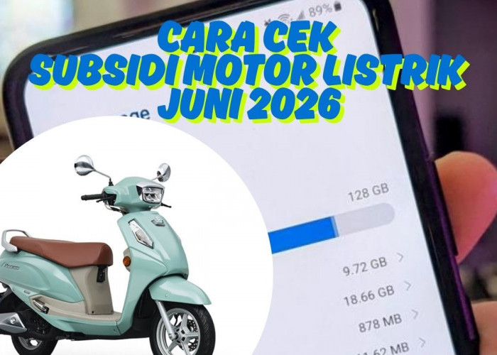 3 Cara Cek Subsidi Motor Listrik yang Tersedia di Juni 2026: Satu NIK untuk Satu Unit  