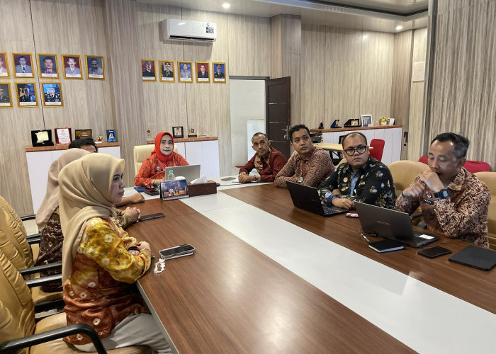 Kanwil Kemenkum Sumsel Ikuti Penilaian Verifikasi Aksi Perjanjian Kinerja Program KI Triwulan II Tahun 2026