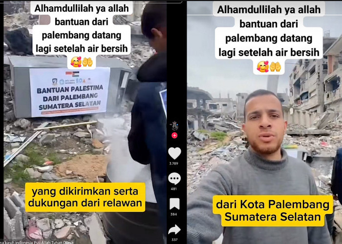 Bantuan Palembang Masuk ke Palestina, Sebuah Tamparan Para Penghujat Rendang    