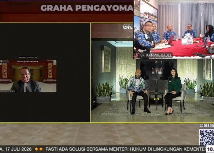 Tak Ada Aduan yang Diabaikan, Kanwil Kemenkum Babel Ikuti Forum 'PASTI ADA SOLUSI' Episode 7