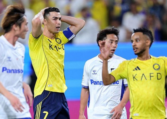 Kalah 0-1 dari Gamba Osaka, Ronaldo Gagal Bawa Al Nassr Raih Gelar
