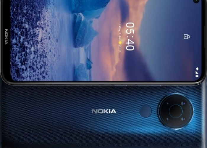 Nokia 5.4 Ponsel Canggih Spek Gahar dengan RAM 6 GB dan Kamera 48 MP, Harga Murah Banget!!