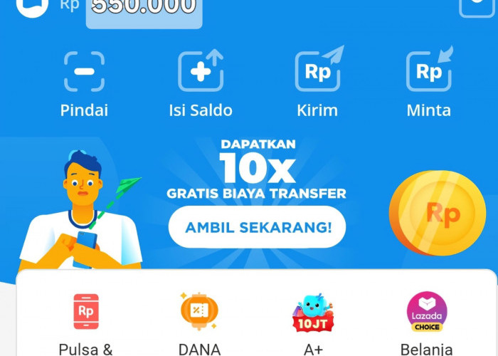 Pengen Rasain Gajian Tiap Hari, Gunakan Link Terbaru DANA Kaget, Klaim Rp 550.000 Sekarang! 