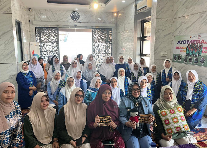 Dorong Kemandirian Ekonomi, PTBA dan BKMT Muara Enim Gelar Kelas Kreasi Vol.7