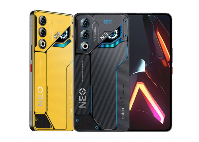 Nubia Neo 3 GT Mengusung Desain Futuristik dengan Performa Gaming Mumpuni 