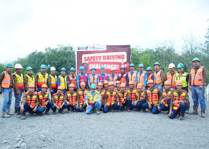 Dorong Keselamatan Berkendara di Area Tambang, PTBA Sukses Gelar Kompetisi Safety Driving