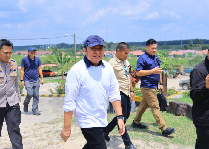 Tinjau Lokasi Kebakaran Sumur Minyak di Area HGU PT Hindoli, Gubernur HD Prioritaskan Kepastian Usaha