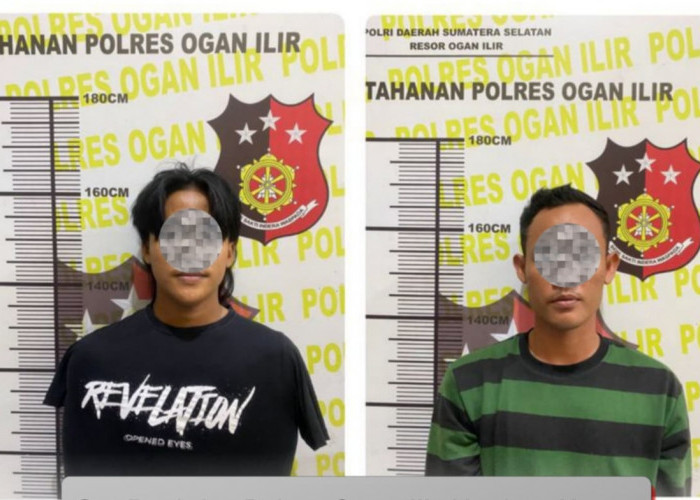 Sat Reskrim Polres Ogan Ilir Tangkap 2 Pelaku Pengeroyokan yang Sebabkan Korbannya Terkena Luka Tusuk