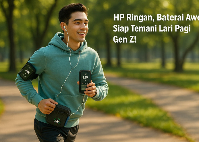 Rekomendasi HP Ringan dan Irit Baterai untuk Gen Z yang Hobi Running