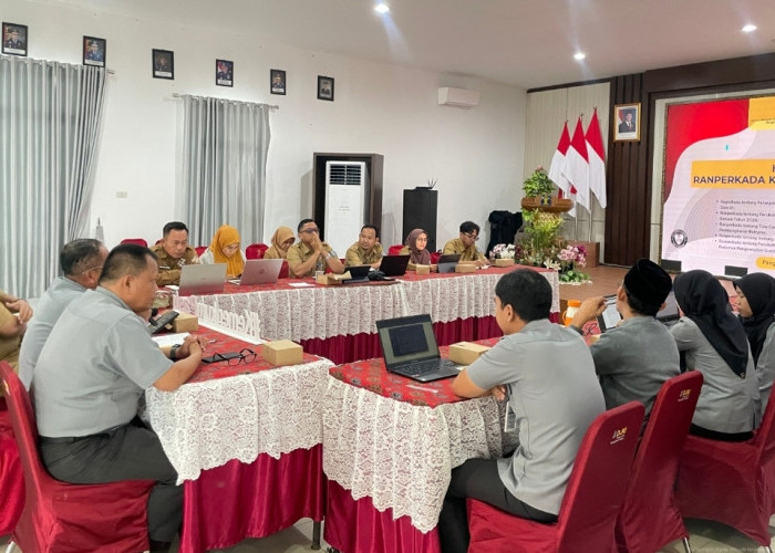 Kemenkum Babel Harmonisasi 5 Ranperkada Bangka Tengah,dari Transaksi Non Tunai hingga Pengendalian Gratifikasi