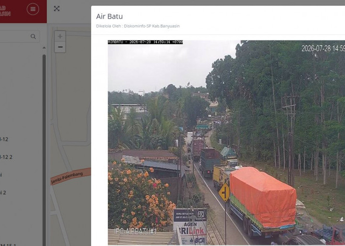 Cek Kondisi Arus Lalulintas Jalur Lintas Timur Palembang - Betung, Banyuasin: Air Batu Macet