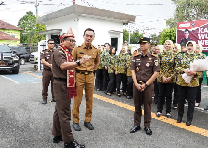 Sambut Kajati Sumsel, Bupati OKI Apresiasi Sinergi Kajari Membangun Daerah