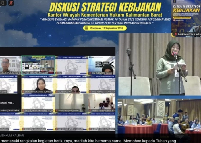 Kanwil Kemenkum Babel Dorong Penguatan Indikasi Geografis untuk Produk Unggulan Daerah
