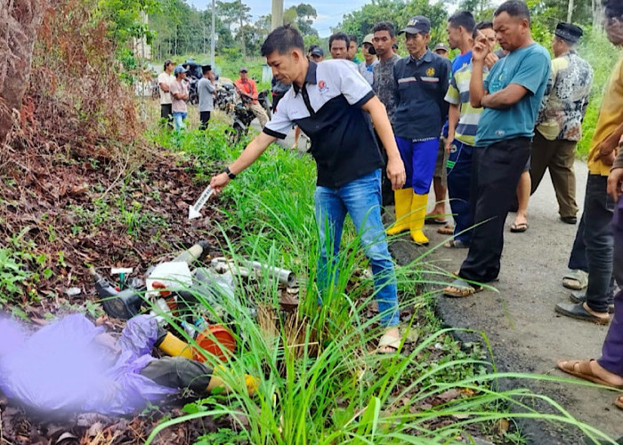 Diduga Laka Tunggal, Lansia Ditemukan Tergeletak Meninggal di Pinggir Jalan 