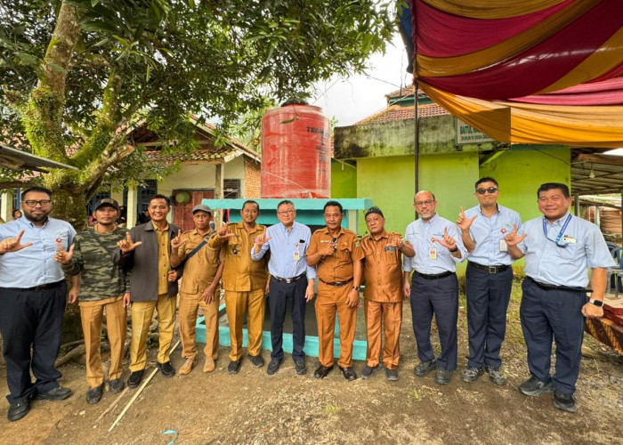  PT Tanjungenim Lestari Pulp and Paper Bangun Sumur Bor dan Laksanakan Bedah Rumah